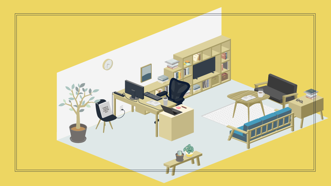 work in a house